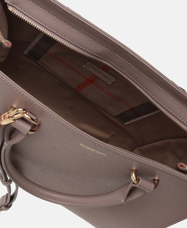Burberry Leather handbag Taupe