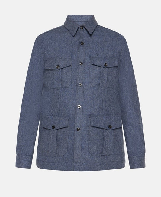 Boglioli Overshirt Navy