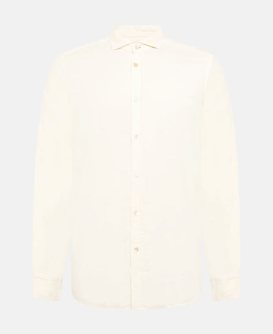 Boglioli Long-sleeved shirt - regular fit Oatmeal