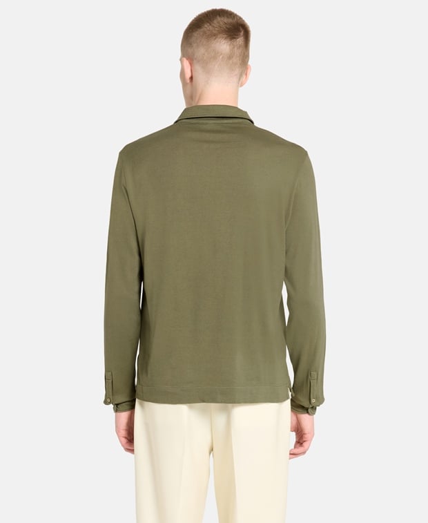 Boglioli Long-sleeved polo shirt