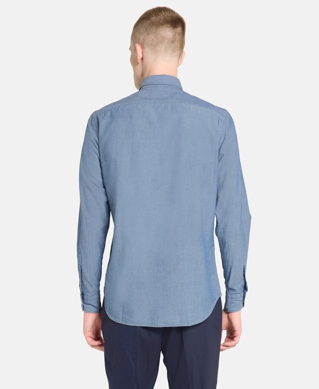 Boglioli Long-sleeved shirt - regular fit Light Blue