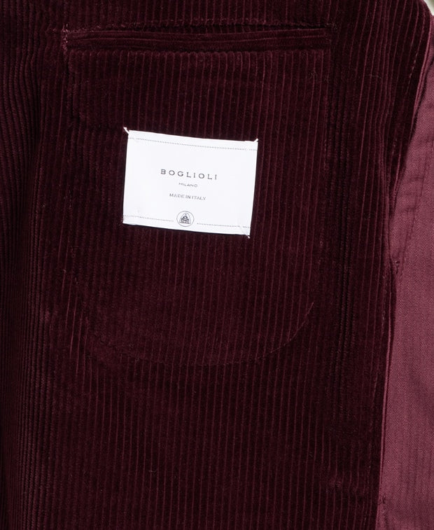 Boglioli Suit jacket Burgundy
