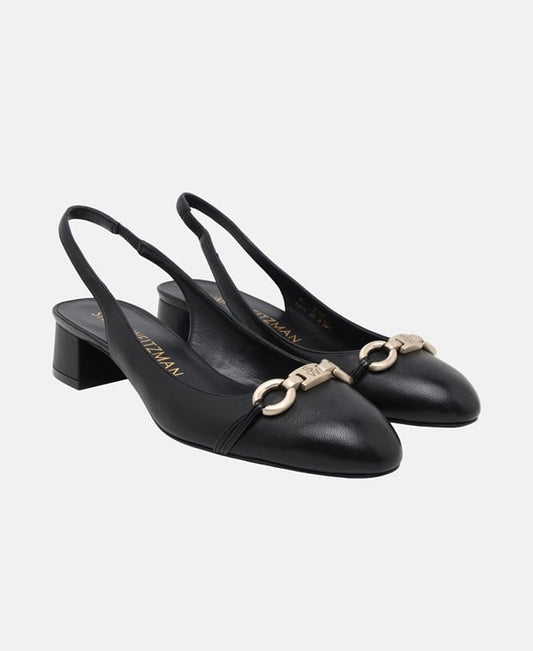 Stuart Weitzman Vivienne Slingback ballerina Black