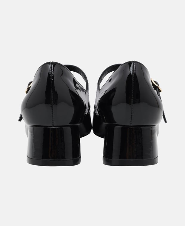 Stuart Weitzman Vivienne 35 Mary Jan Heeled sandals Black