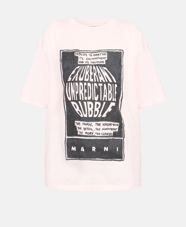 Marni Crew neck t-shirt Pink