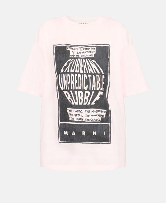 Marni Crew neck t-shirt Pink