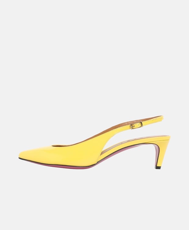 Marni Slingback pumps Gold