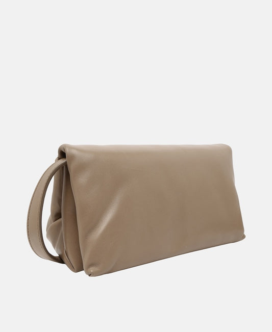 Marni Leather shoulder bag Natural