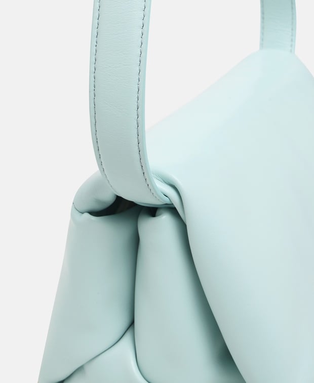 Marni Leather shoulder bag Light Blue