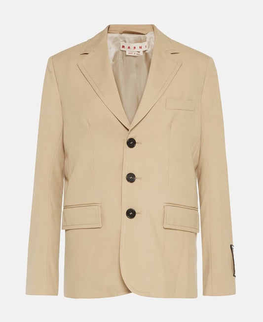 Marni Wool blazer Dark Yellow