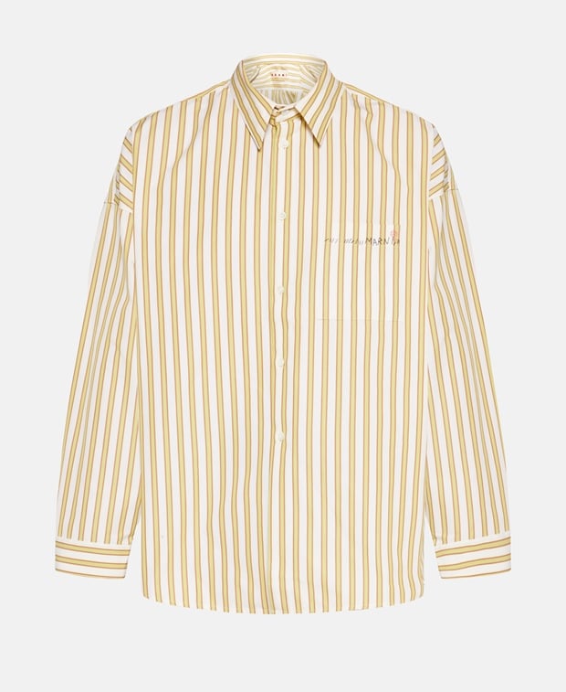 Marni Casual shirt Neon Green