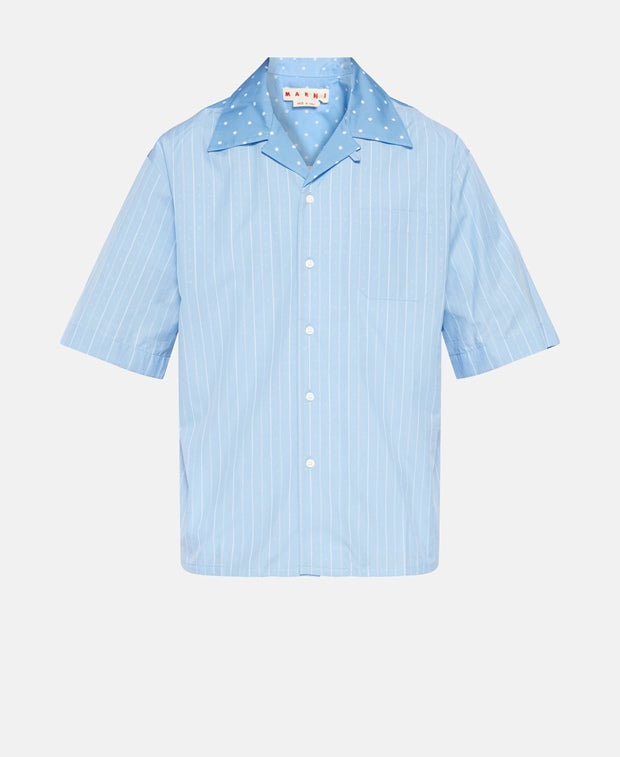 Marni Short-sleeved shirt - casual fit Blue