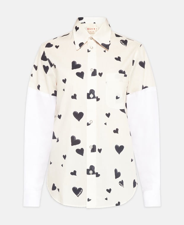 Marni Long-sleeved blouse White