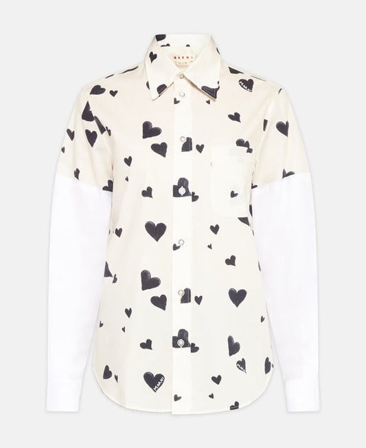 Marni Long-sleeved blouse White
