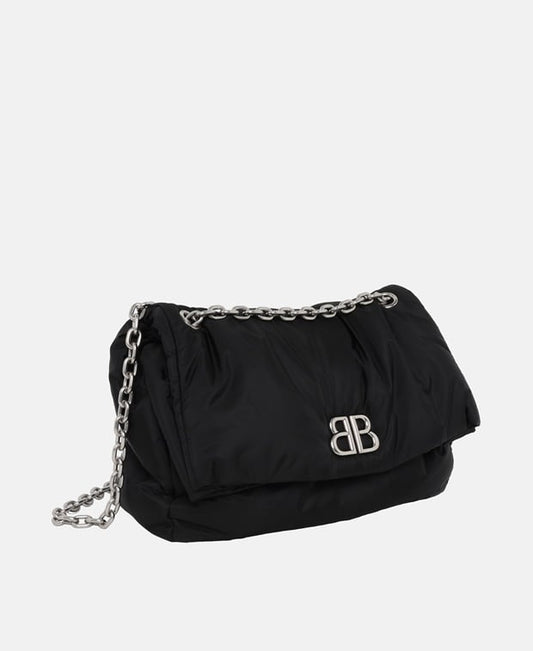 Balenciaga Monaco Handbag Black