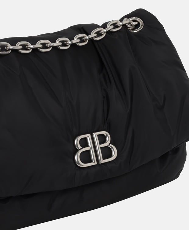 Balenciaga Monaco Handbag Black