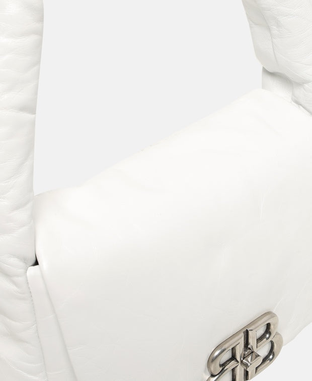 Balenciaga Le Monaco Leather handbag White