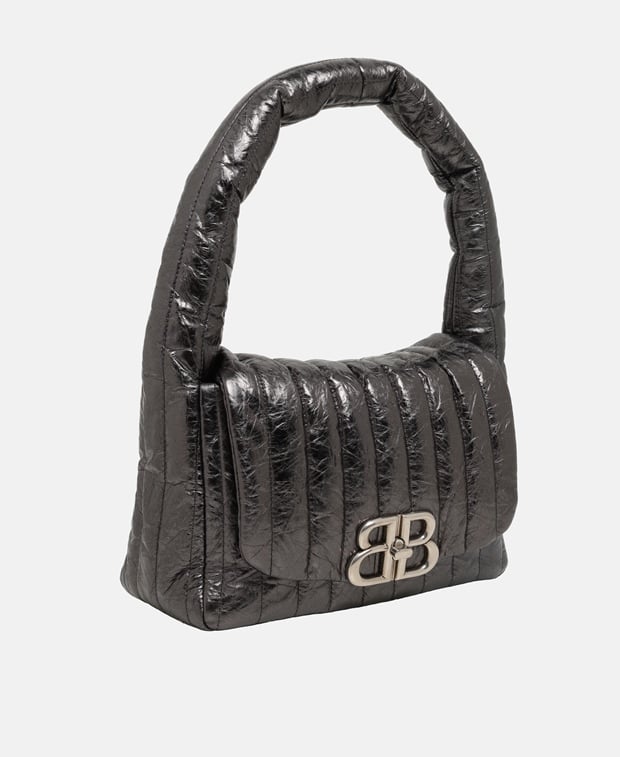 Balenciaga Le Monaco Leather handbag Black