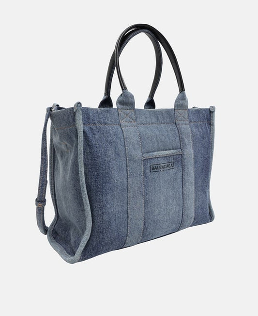 Balenciaga Tote Bag Slate Blue