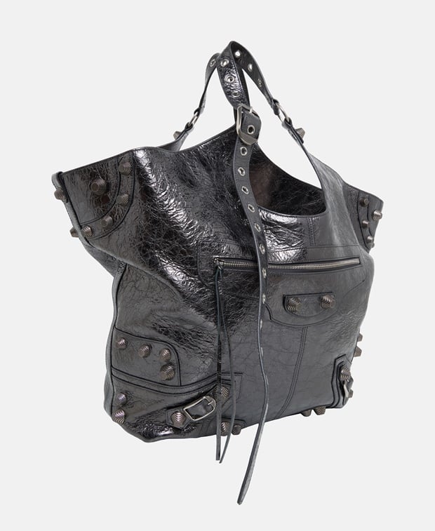Balenciaga Le Cagole Leather tote bag Black