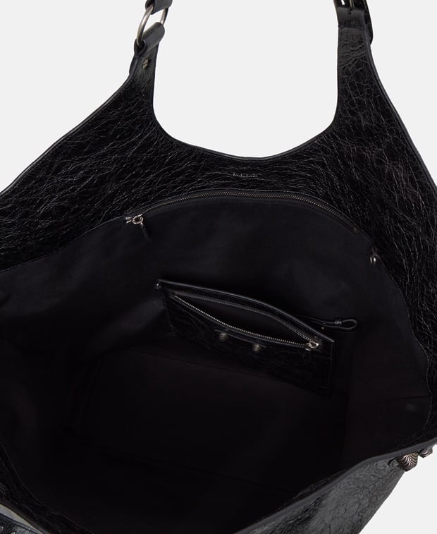 Balenciaga Le Cagole Leather tote bag Black