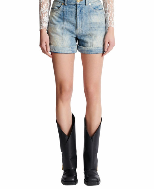 Balmain Denim shorts FF1MA155DF796FC