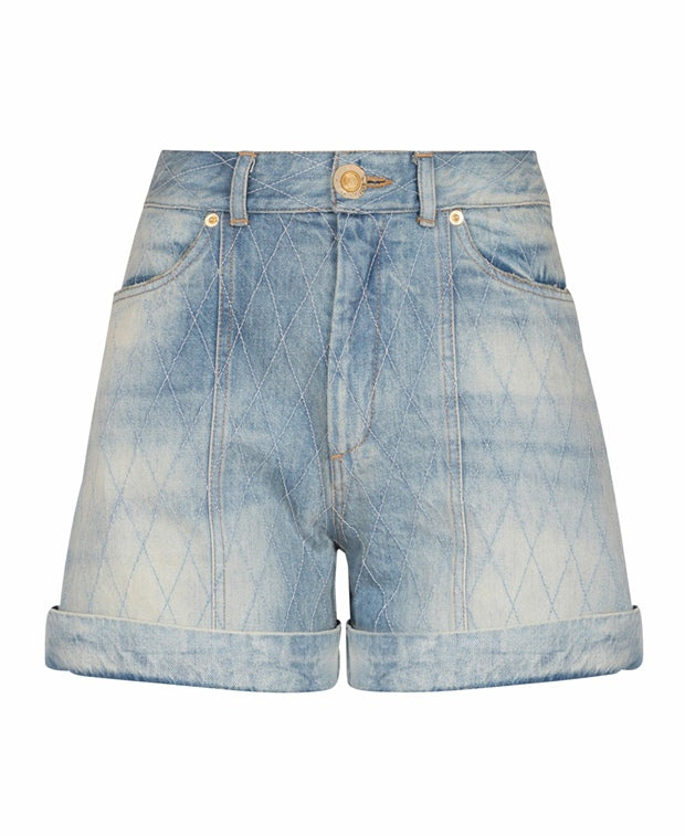 Balmain Denim shorts FF1MA155DF796FC