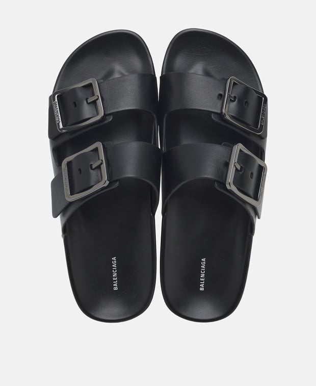 Balenciaga Mallorca Sandals Black