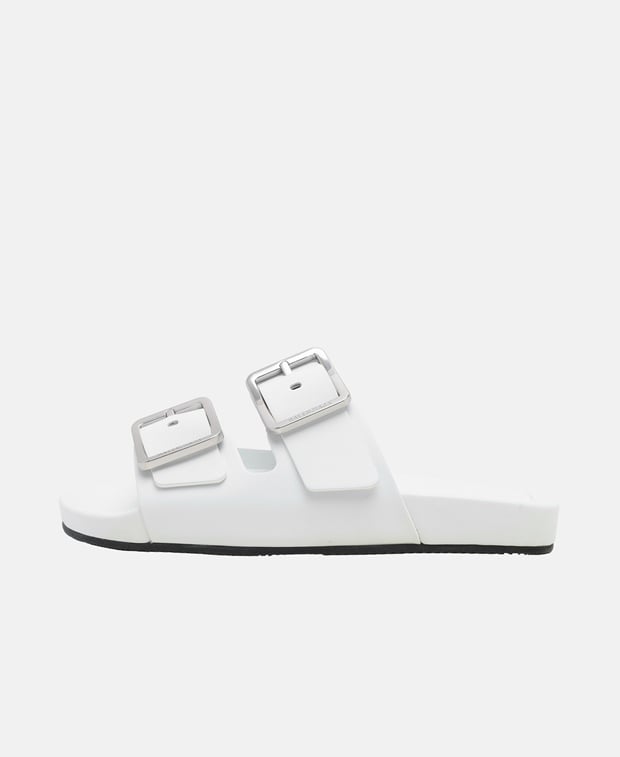 Balenciaga Mallorca Sandals White