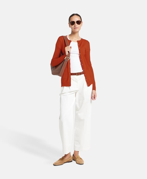 Toteme Wool cardigan Red