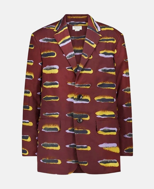 Dries Van Noten Transitional jacket Bordeaux