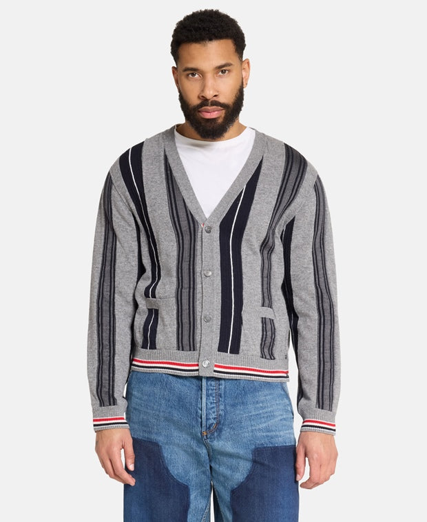 Thom Browne Wool-blend cardigan