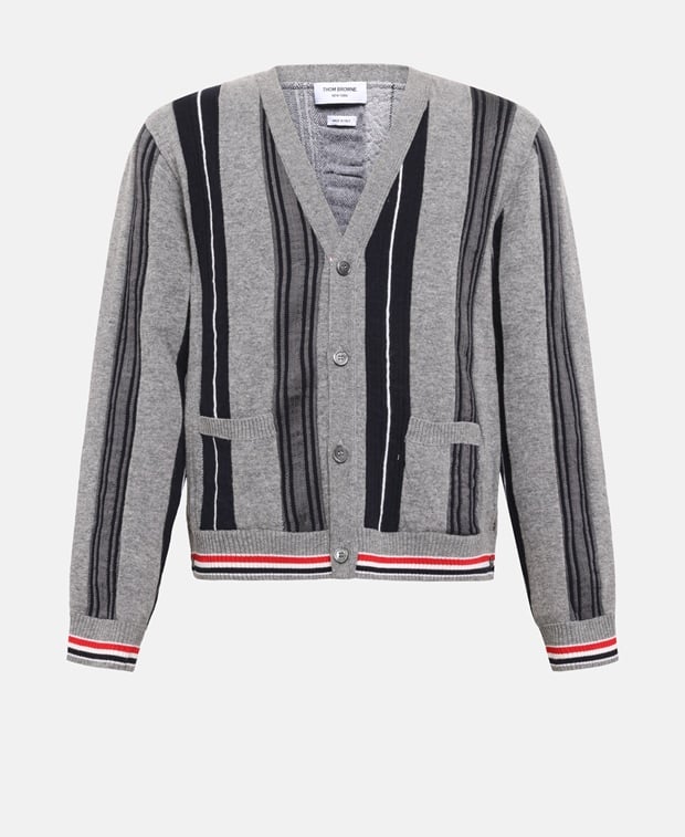 Thom Browne Wool-blend cardigan