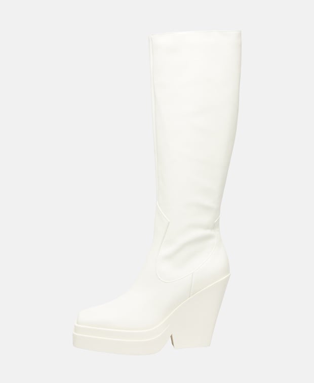 Gia Borghini Ankle boots Ecru