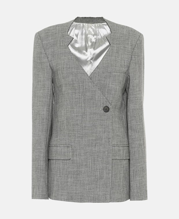 Peter Do Single-button blazer Grey