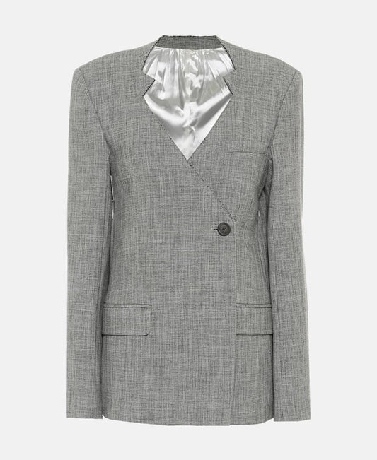 Peter Do Single-button blazer Grey