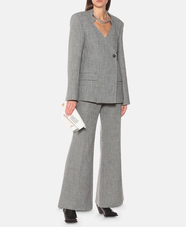 Peter Do Single-button blazer Grey