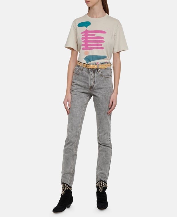 Marant Etoile Slim fit jeans Grey