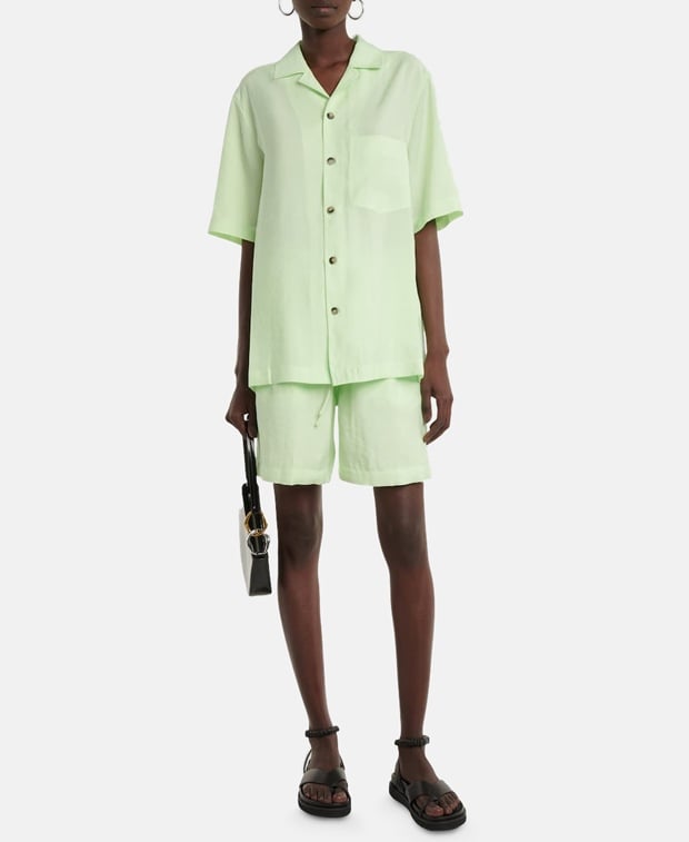 Nanushka Shorts Green