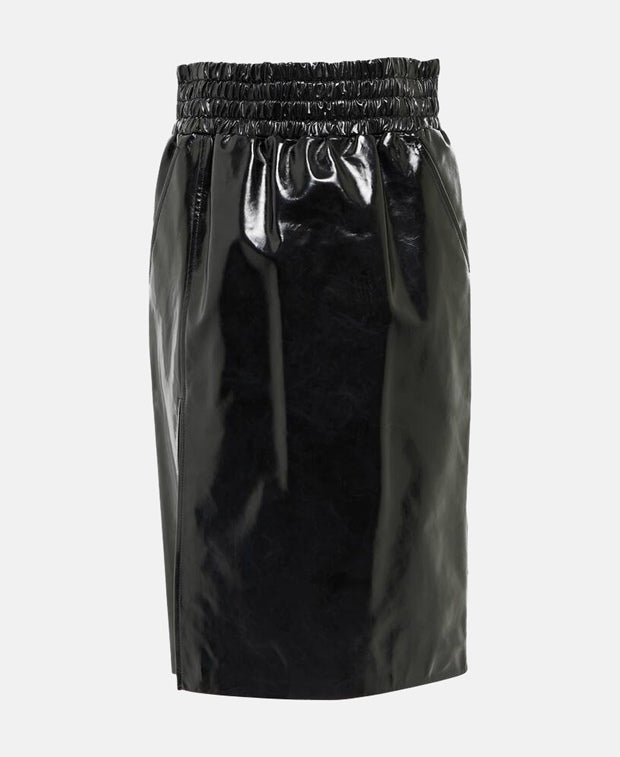 Tom Ford Leather skirt Caviar Black