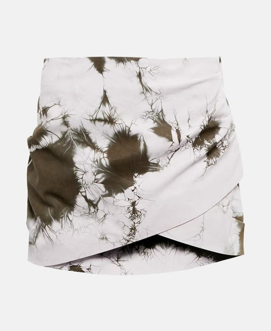 Off-White Leather mini-skirt