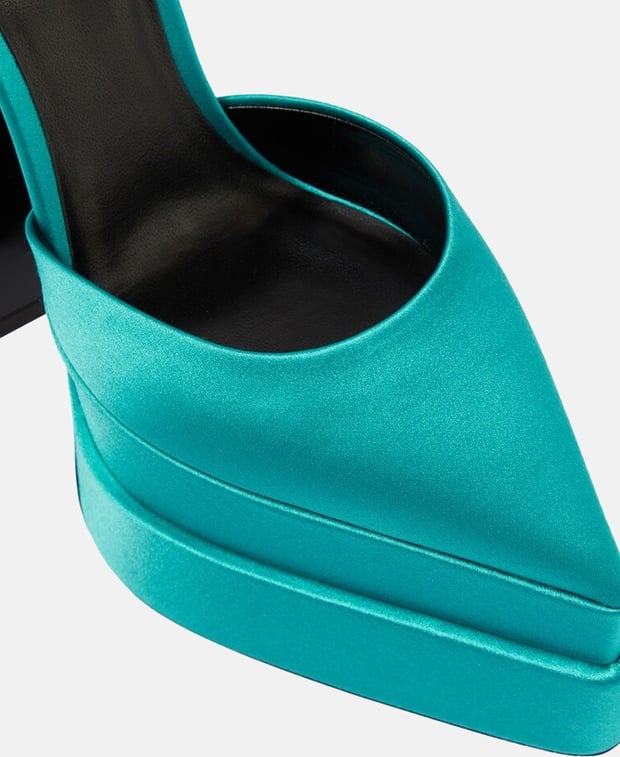 Versace Pumps Turquoise