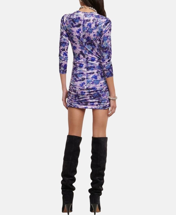 Isabel Marant Velvet blouse Purple