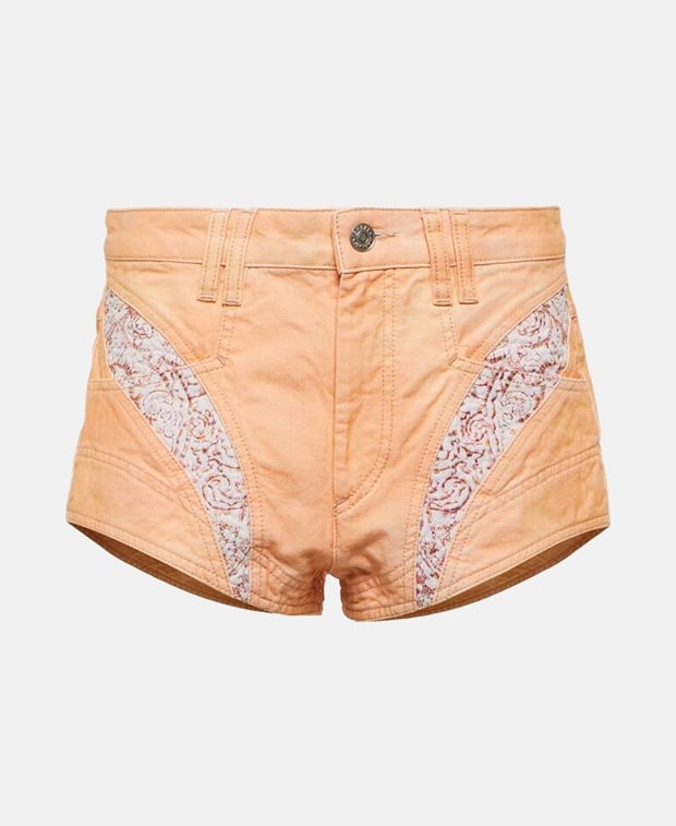Isabel Marant Denim shorts Orange
