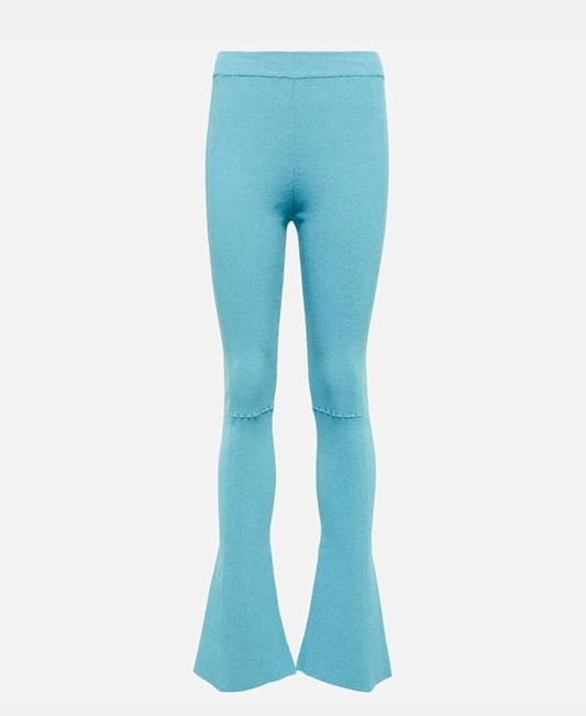Jacquemus Casual trousers Turquoise