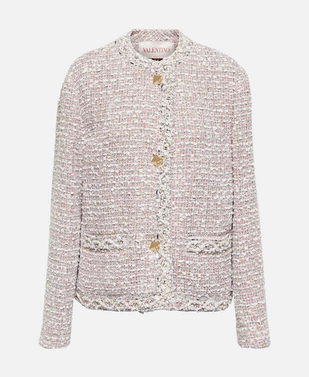 Valentino Garavani BouclÃÂ© jacket White