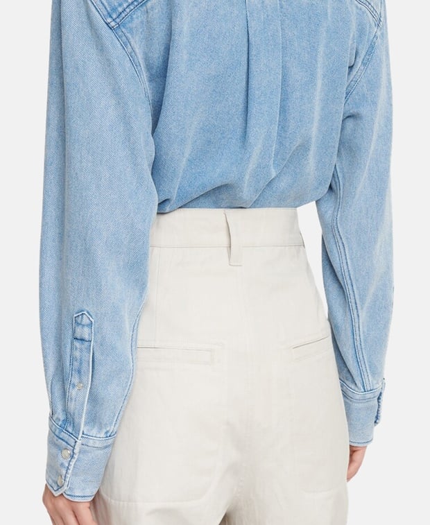 Marant Etoile Casual trousers Greige