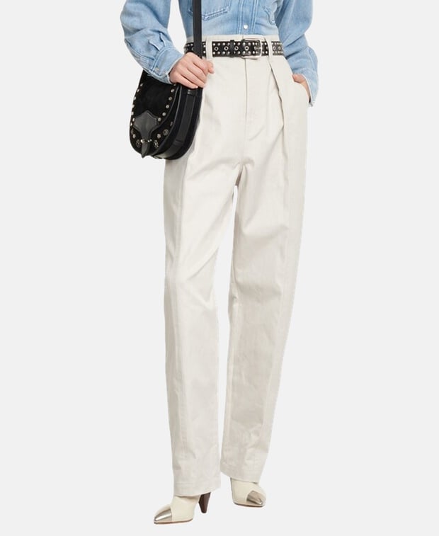 Marant Etoile Casual trousers Greige
