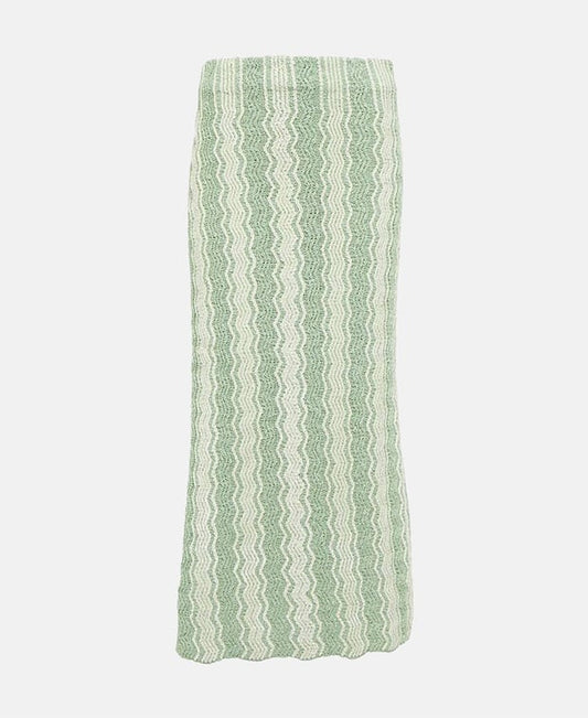 Jil Sander A-line skirt Green