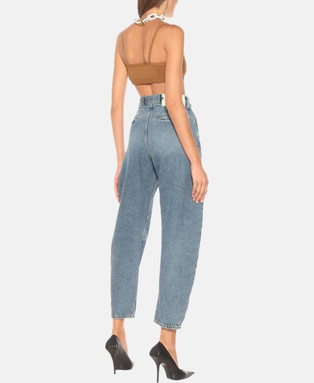 Off-White Knitted crop top